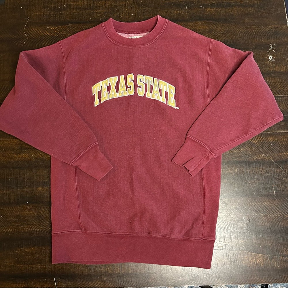 vintage Texas State University crewneck  S/M.